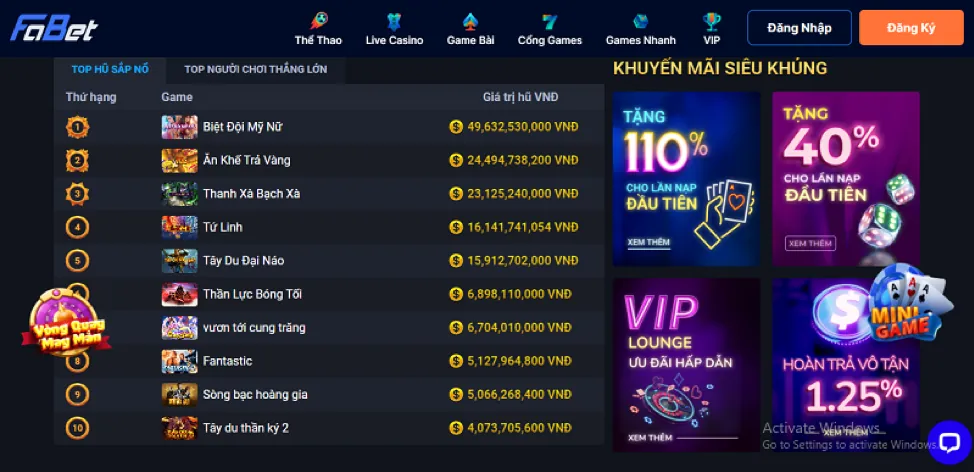 Game Nổ Hũ Thần Tài